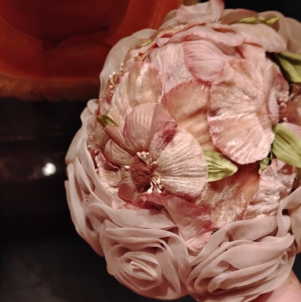Vintage retro women's cocktail hat